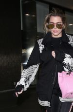 KHLOE KARDASHIAN at LAX Airport in Los Angeles 03/17/2017