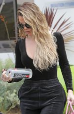 KHLOE KARDASHIAN Leaves E! Studios in Los Angeles 03/22/2017