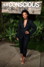 KIERSEY CLEMONS at H&M Conscious Exclusive Collection Dinner in Los Angeles 03/28/2017