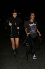 KIM and KOURTNEY KARDASHIAN Night Out in Los Angeles 03/13/2017