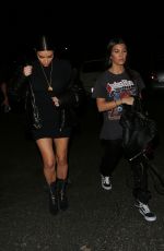 KIM and KOURTNEY KARDASHIAN Night Out in Los Angeles 03/13/2017