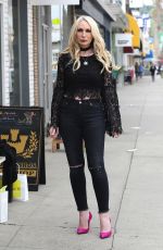 KIM DEPAOLA Out and About in Los Angeles 03/21/2017