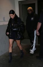 KIM KARDASHIAN and Kanye West Night Out in Los Angeles 03/13/2017