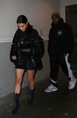 KIM KARDASHIAN and Kanye West Night Out in Los Angeles 03/13/2017