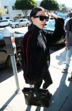KIM KARDASHIAN Arrives at a Spa in Brentwood 02/28/2017