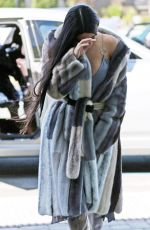 KIM KARDASHIAN Arrives at a Studio in Van Nuys 03/08/2017