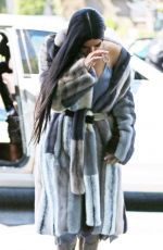 KIM KARDASHIAN Arrives at a Studio in Van Nuys 03/08/2017