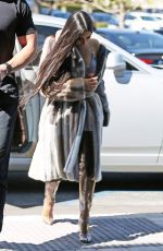 KIM KARDASHIAN Arrives at a Studio in Van Nuys 03/08/2017