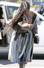 KIM KARDASHIAN Arrives at a Studio in Van Nuys 03/08/2017