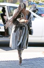 KIM KARDASHIAN Arrives at a Studio in Van Nuys 03/08/2017