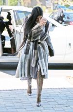 KIM KARDASHIAN Arrives at a Studio in Van Nuys 03/08/2017
