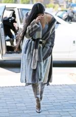 KIM KARDASHIAN Arrives at a Studio in Van Nuys 03/08/2017