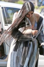 KIM KARDASHIAN Arrives at a Studio in Van Nuys 03/08/2017