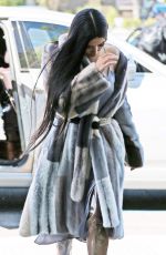 KIM KARDASHIAN Arrives at a Studio in Van Nuys 03/08/2017