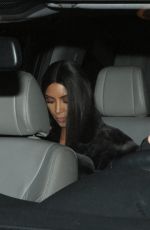 KIM KARDASHIAN Leaves Milk Studios in Hollywood 03/07/2017