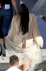 KIM KARDASHIAN on the Set of Ocean’s Eight in Los Angeles 03/06/2017