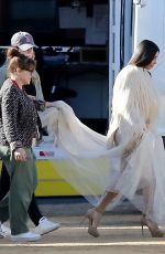 KIM KARDASHIAN on the Set of Ocean’s Eight in Los Angeles 03/06/2017