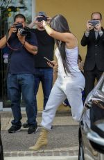 KIM KARDASHIAN Out and About in Calabasas 03/10/2017