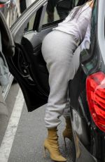 KIM KARDASHIAN Out and About in Calabasas 03/10/2017