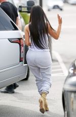 KIM KARDASHIAN Out and About in Calabasas 03/10/2017