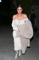 KIM KARDASHIAN Out for Dinner in Los Angeles 03/25/2017