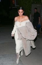 KIM KARDASHIAN Out for Dinner in Los Angeles 03/25/2017