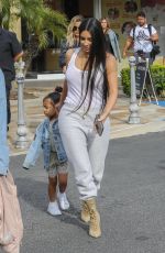 KIM KARDASHIAN Out in Calabasas 03/10/2017