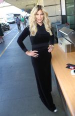 KIM ZOLCIAK at LAX Airport in Los Angeles 03/01/2017