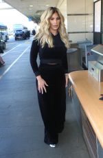 KIM ZOLCIAK at LAX Airport in Los Angeles 03/01/2017