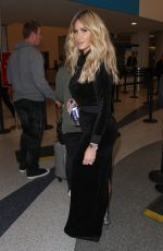 KIM ZOLCIAK at LAX Airport in Los Angeles 03/01/2017