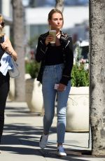 KIMBRLEY GARNER Out for Lunch in West Hollywood 03/13/2017