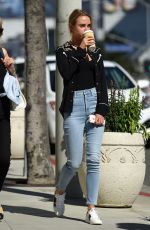 KIMBRLEY GARNER Out for Lunch in West Hollywood 03/13/2017