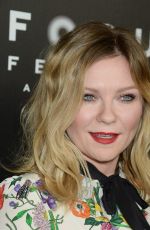 KIRSTEN DUNST at Focus Features Presentation at CinemaCon in Las Vegas 03/29/2017