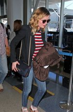 KIRSTEN DUNST at LAX Airport in Los Angeles 03/08/2017