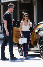 KOURTNEY KARDASHIAN Arrives at a Restaurant in Agoura Hills 03/15/2017