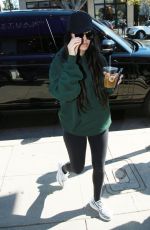 KOURTNEY KARDASHIAN Arrives at a Spa in Brentwood 02/28/2017