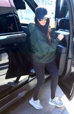 KOURTNEY KARDASHIAN Arrives at a Spa in Brentwood 02/28/2017