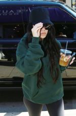 KOURTNEY KARDASHIAN Arrives at a Spa in Brentwood 02/28/2017