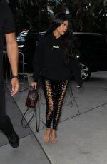 KOURTNEY KARDASHIAN Arrives at Staples Center in Los Angeles 03/19/2017