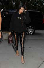 KOURTNEY KARDASHIAN Arrives at Staples Center in Los Angeles 03/19/2017