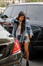 KOURTNEY KARDASHIAN in Cut Off Out in Calabasas 03/101/2017