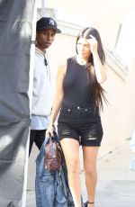 KOURTNEY KARDASHIAN in Shorts Out in Calabasas 03/18/2017