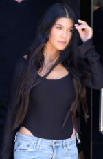 KOURTNEY KARDASHIAN Leaves a Studio in Los Angeles 03/29/2017