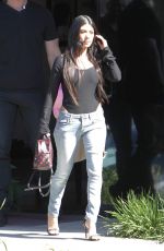 KOURTNEY KARDASHIAN Leaves a Studio in Los Angeles 03/29/2017