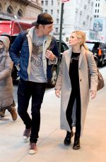 KRISTEN BELL and Dax Shepard Out in New York 03/24/2017
