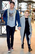 KRISTEN BELL and Dax Shepard Out in New York 03/24/2017