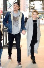KRISTEN BELL and Dax Shepard Out in New York 03/24/2017