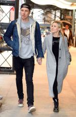 KRISTEN BELL and Dax Shepard Out in New York 03/24/2017