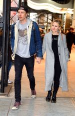 KRISTEN BELL and Dax Shepard Out in New York 03/24/2017