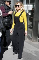 KRISTEN BELL Arrives at SiriusXM Studios in New York 03/22/2017